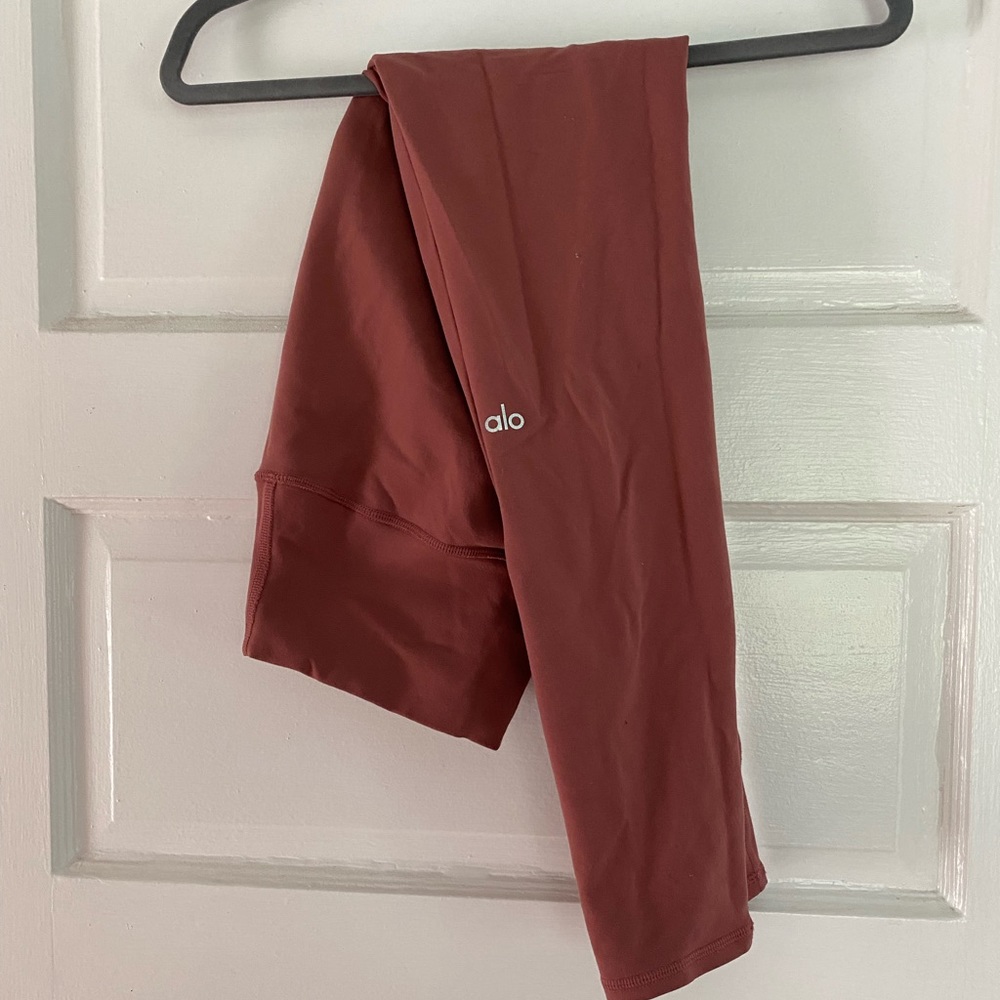 Alo Dusty Pink High Waist Leggings